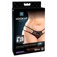 Hookup Panties Crotchless Pleasure Pearls Xl-xxl