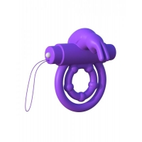 Fantasy C-Ringz Remote Rabbit Ring Purple