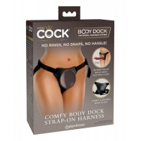 King Cock Elite Comfy Body Dock Strap On Harness