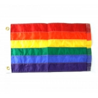 Gaysentials Rainbow 2 feet by 3 feet Flag