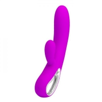 Pretty Love Rabbit Vibrator Silicone Purple