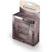 Iron Grip Snugger Fit Lubricated Condom 3 Pack