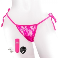My Secret Remote Control Vibrating Panty Pink O/S