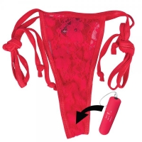 My Secret Remote Control Vibrating Panty Red O/S
