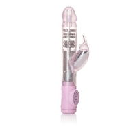 Thrusting Jack Rabbit Pink Vibrator