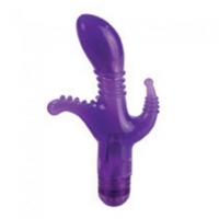 Triple Tease Purple Vibrator