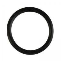 Black Rubber Cock Ring - Large