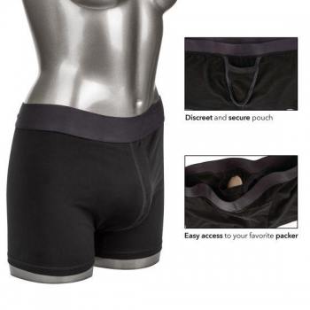 Packer Gear Boxer Brief W/ Packing Pouch M/l