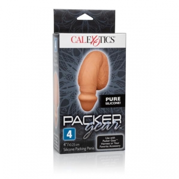 Packer Gear 4 inches Silicone Packing Penis Tan