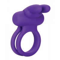 Rockin Rabbit Enhancer Vibrating Cock Ring Purple