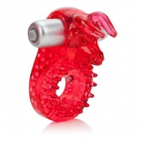 Couples Raging Bull Red Vibrating Ring