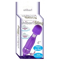 Shibari Sexy! Bling Bling Mini Wand Purple