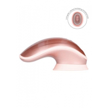 Twitch Hands Free Suction & Vibration Toy Rose Gold