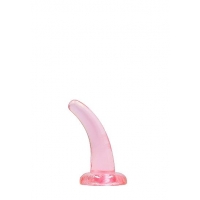 Realrock Non Realistic Dildo W Suction Cup 4.5in Pink