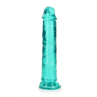 Realrock Straight Realistic 7 In Dildo Turquoise