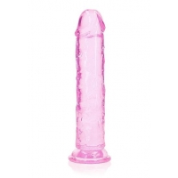 Realrock Straight Realistic 8 In Dildo Pink