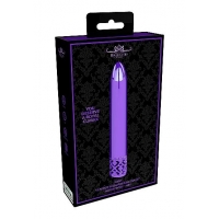 Royal Gems Shiny Purple Abs Bullet Rechargeable