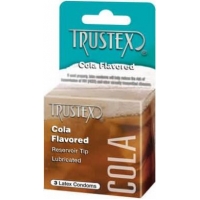 Trustex Flavored Condoms Cola 3 Pack