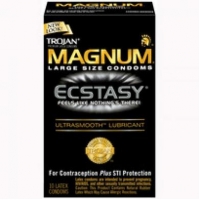 Trojan Magnum Ecstasy Ultrasmooth Lubricated