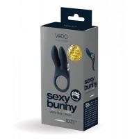 Vedo Sexy Bunny Rechargeable Ring Black Pearl
