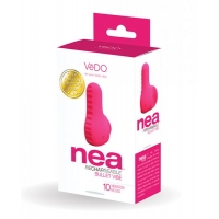 Vedo Nea Rechargeable Finger Vibe Foxy Pink