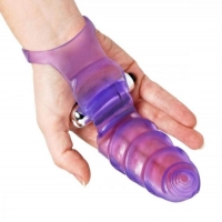 Frisky Double Finger Banger Vibrating G Spot Glove