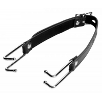 Strict Claw Hook Mouth Spreader Black Leather