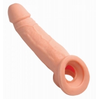 Ultra Real 2 inches Solid Tip Penis Extension Beige
