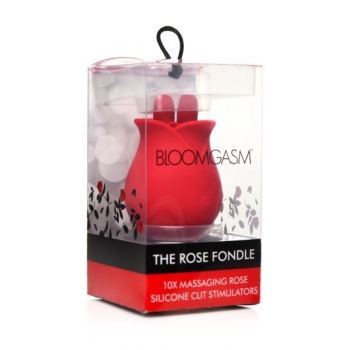 Bloomgasm The Rose Fondle 10x Massaging Rose Clit Stimulator