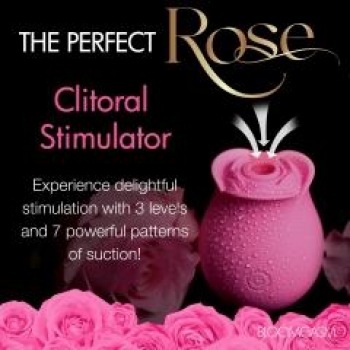 Bloomgasm The Perfect Rose Clit Stimulator Pink